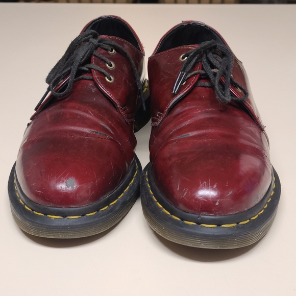 Vintage Dr. Martens 1491 vegan leather oxford casual dress shoes size 10 - Picture 2 of 10